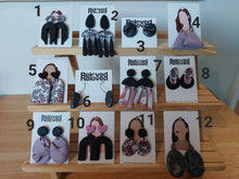 Load image into Gallery viewer, Ear Bling - Leather and Mauvement