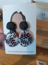 Load image into Gallery viewer, Ear Bling - Leather and Mauvement