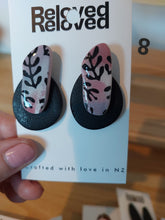 Load image into Gallery viewer, Ear Bling - Leather and Mauvement