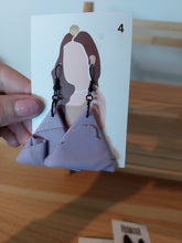 Load image into Gallery viewer, Ear Bling - Leather and Mauvement