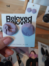 Load image into Gallery viewer, Ear Bling - Leather and Mauvement