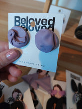 Load image into Gallery viewer, Ear Bling - Leather and Mauvement