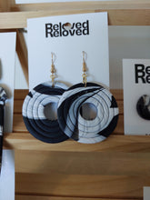 Load image into Gallery viewer, Ear Bling - Big Black and White