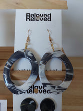 Load image into Gallery viewer, Ear Bling - Big Black and White