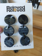 Load image into Gallery viewer, Ear Bling - Big Black and White