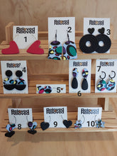 Load image into Gallery viewer, Ear Bling - Rainbow spots