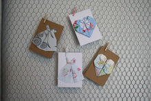 Load image into Gallery viewer, Greeting Cards- Origami Mini Bundle of 4